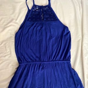 Blue romper